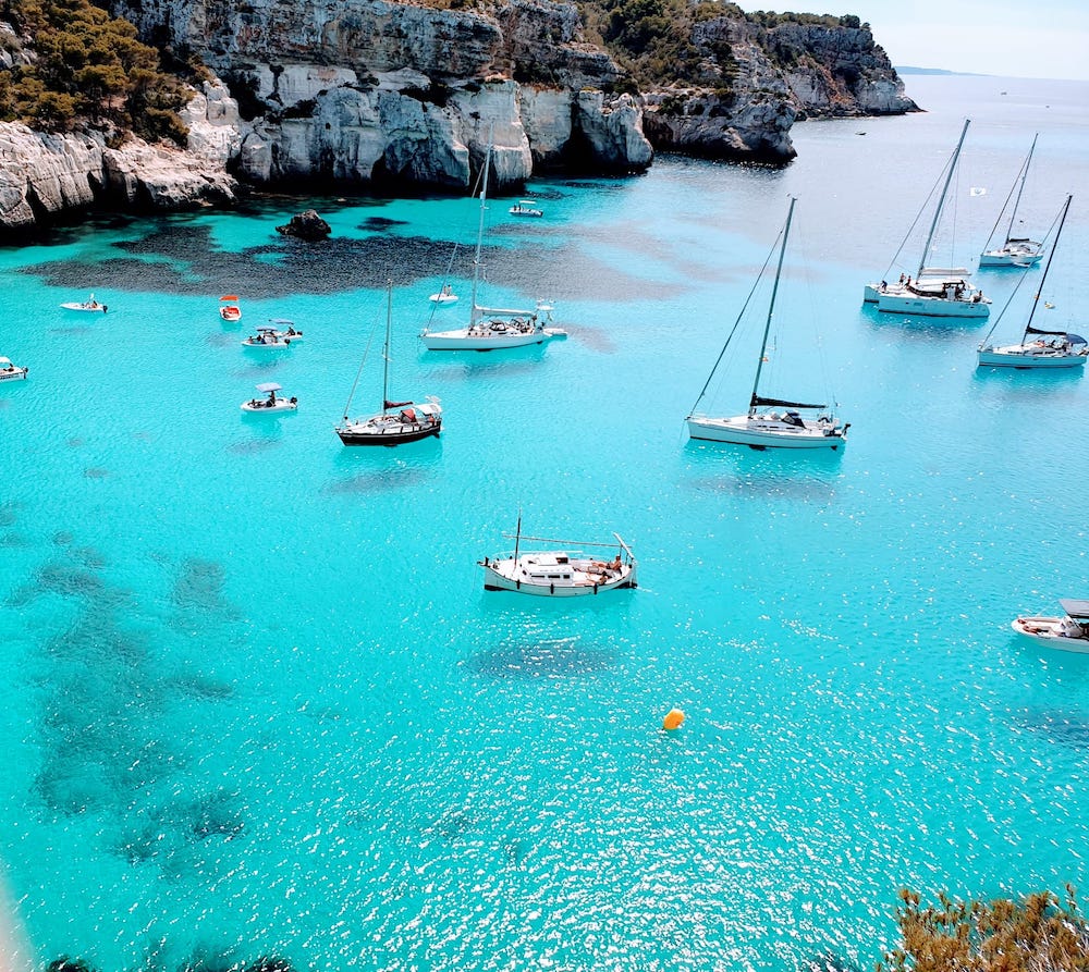 mejores calas de menorca